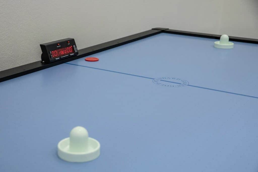 Air Hockey at Meadows Adolescent Center