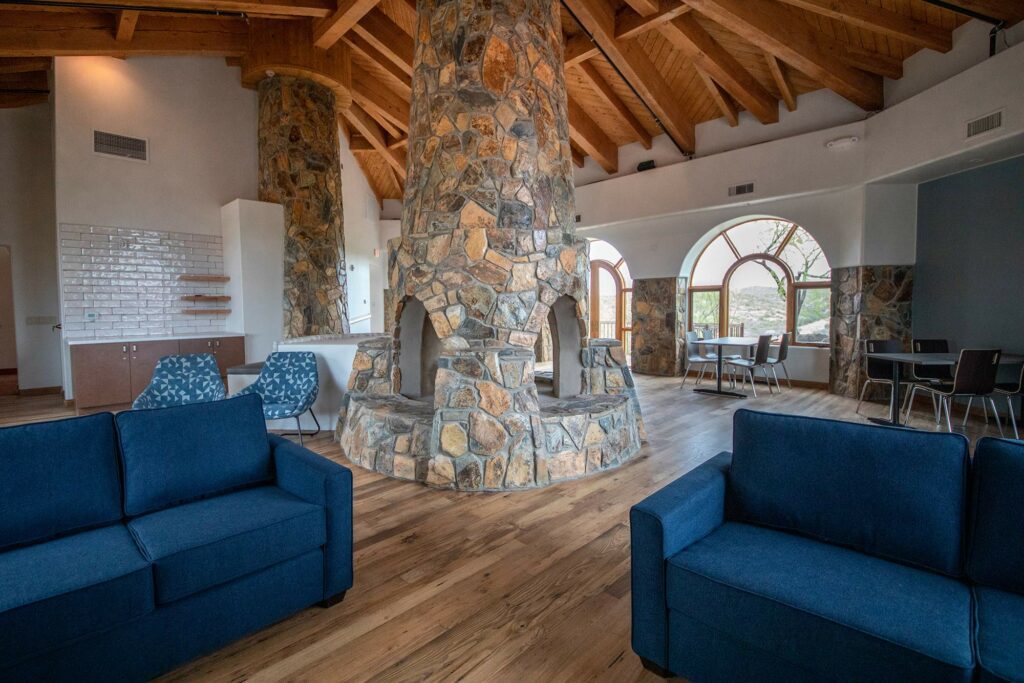 The Meadows Adolescent Center lounge area